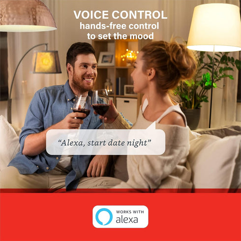 Sengled Alexa Light Bulb, S1 Auto Pairing with Alexa Devices, Warm Light Bulbs, Smart Light Bulbs that Work with Alexa, Bluetooth Mesh Smart Home ...