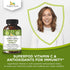 Organic Veda Moringa & Matcha Green Tea Extract Supplement with ECGC, Vitamin C & Antioxidant - Energy Boost & Metabolism Support Moringa Capsules...