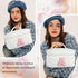 Travel Makeup Bags for Women - Initial White Large Makeup Bag Makeup Pouch Makeup Bag Travel Must Haves Cute Makeup Bag Best Friend Birthday Bride...