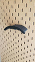 Just Hanging' Headphone Hanger Holder, Compatible with IKEA SKADIS pegboard (Matte Black)...