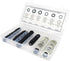 100PCS 6 Sizes Engine Oil Drain Plug Gaskets, Washer Assortment Kits Replace 097-836CD, F5TZ-6734-BA, 097-119, 097-115, 097-139, 097-146, 097-021,...
