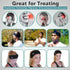 Headache Relief Hot Cold Therapy Wrap for Migraine Relief Dental Pain Treatment Patella Tendon and Sinus Pressure Cold Pack...