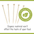 Plasticpro Cocktail Picks Bamboo Toothpicks with Ball End for Cocktails, Appetizers, Fruits, Dessert, 6 inches Pack of 200...