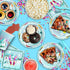 Skiing Birthday Party Supplies Set Plates Napkins Cups Tableware Kit for 16...