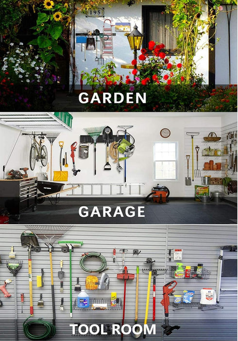 String Trimmer Hanger Bracket, Garden Lawn Trimmer Wall Mount, 1 Pcs Heavy Duty Weed Eater Rack For Garage. Garden Tool Organizer and Storage Hook...
