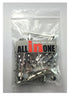 50pcs 55mm Silver Tone Bobby Pins Hair Clips with Glue On Flat Pads for DIY...