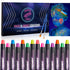 14 Pcs Glow in the Dark Face Paint, Creamify Black Light Neon Face & Body Paint, Halloween Masquerade Makeup Sticks, Fluorescent Crayons Kit for K...