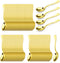 80 Pieces Disposable Plastic Mini Gold Spoons, Gold Plastic Tasting Spoons, 3.94 inch Dessert Mini for Ice Cream Taster, Sampling, Fancy Miniature...