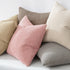MIULEE Pack of 2 Pillow Covers Soft Soild Decorative Square Throw Pillow Covers Set Cushion Cases Pillowcases for Sofa Bedroom Car 18 x 18 Inch 45...