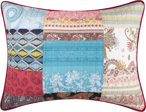 Greenland Home Bohemian Dream Pillow Sham, Standard, Multicolored...