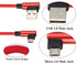 (1m/3ft 90 Degree Micro USB Cable Right Angle USB 2.0 A Male to Micro Male Fast Sync & Charging Cable for Android, Samsung, LG,Huawei, Smartphones...