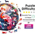Wooden Puzzles for Adults, Flamingo Wooden Jigsaw Puzzles for Adults, Wood Puzzles Adult, Unique Animal Shape Wood Cut Puzzles for Puzzle Lovers, ...