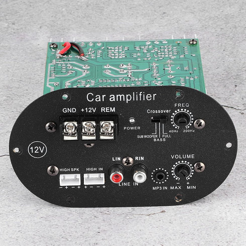 Car Amplifier Board 12V, Audio 120W Pure Full Bass Subwoofer Core Auto Stereo Speaker Amp...