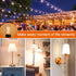 addlon LED Replacement Bulbs 1W S14 4 Pack Waterproof E17 Screw Base for Outdoor LED String Lights Shatterproof...