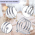 Metal Spiral Napkin Rings Round Serviette Holder Buckles Napkin Rings for Dinner, Holiday Parties, Family Gatherings, Dinner Party, Table Decorati...