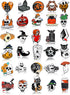 Ferraycle 30 Pieces Enamel Pins Set Enamel Pins for Backpacks Cool Horror Enamel Lapel Pins Steampunk Brooches Pins for Hats Clothes Women Men (Gh...