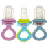 Nuby Twist N' Feed Infant First Foods Feeder with Hygienic Cover: 10M+, Colors May Vary, Multi...