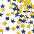 300pcs Navy Blue White Gold Confetti,Glitter Paper decor Twinkle Little Star Table Confetti,Birthday Graduation 2025 Fathers Day Wedding Baby Show...