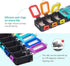 Fullicon Weekly Pill Organizer 7 Day Ultra Moisture and Spill Proof Daily Pill Box, Large Medicine Case with Secure Buckle, Compact Travel Pill Co...