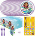 Unique Gabby's Dollhouse Party Supplies Pack for 16 Guests - Gabby Dollhouse Plates and Napkins, Table Cover, Forks, Sticker, Gabbys Doll House Bi...