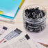 100pcs Binder Clips Assorted Sizes, Black Paper Clamps, Medium, Small, Mini 3 Sizes with Box for Office, School and Home...