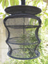 9 Inch 3 Level MICRO Hanging Dry Net Indoor/Closet Drying Rack for Herbs, Organizer, Freshner - Black Mash Screen with Top-to-Bottom Zipper - Apar...