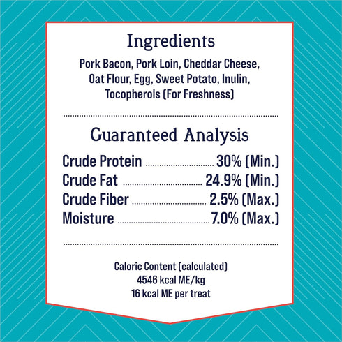 Stewart Freeze Dried Dog Treats, PuffPops Bacon, Egg, and Cheese Recipe, Gluten Free, 2.8 Ounce Resealable Pouch, Made in USA, Dog Training Treats...