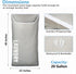 Hanging Laundry Hamper Bag – Space Saving over the Door Storage Bags – Behind the Door Hampers for Dirty Clothes – Wall Mounted Basket for Bathroo...