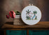 Ebherys Level 1 Embroidery Kits for beginners and adults, different animals pattern, 1set as a pack, inculde 1 hoop, instruction and enough thread...