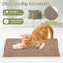 Cat Cardboard Scratcher Refill,Corrugated Cardboard Cat Scratcher Pad, Triangle Cat Scratching Lounge Replacement (1 Piece)...