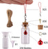 25pcs Small Glass Bottles with Cork Stoppers DIY Art Craft Storage 10ml Mini Glass Vials,Tiny Jars for Wedding Party Favors Home Decoration with C...