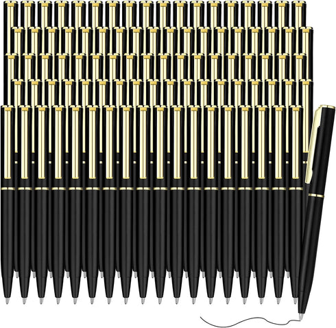 Teling 72 Pcs Small Ballpoint Pen Mini Pens Bulk 4 Inch Short Small Pens Tiny Pen Ink Ballpoint Pens for Notebook Pockets Signature Notepads Schoo...