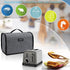 Toaster Cover 2 Slice Wide Slot, Toaster Oven Cover Compatible with Cuisinart, Small Bread Cover, 2 Slice Toaster Covers with Zipper Pockets Buffa...