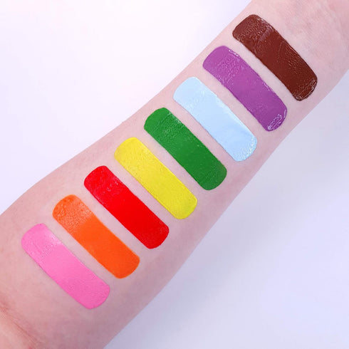 Face & Body Paint Set of 8 by Moon Creations - 0.40fl oz...