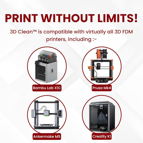 3D Fuel 3D Clean Printer Nozzle Cleaning Filament, Made in USA | 50 Sticks 1.75mm +/- 0.03mm...