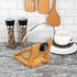 SHIDOW Wood Utensil Rest with Drip Pad, Spoon Holder, and Stove Top Spoon Rest for Kitchen Counter, Turner, Brush, Spatula& More...