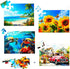 4 Pack (2 x 16 & 2 x 35)Large Piece Puzzles for Seniors, 4 Style Dementia Puzzles for Elderly, Jigsaw Puzzles Gift for Dementia Alzheimer's Produc...