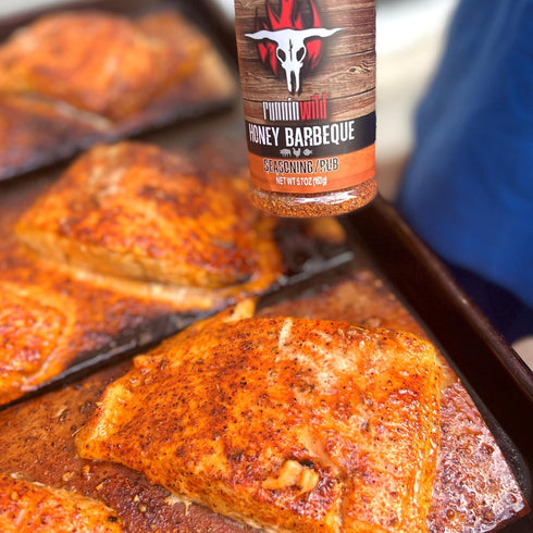 Gourmet Honey BBQ Rub and Seasoning | Pork Rub | Chicken Rub | Rib Rub| Salmon Rub | Runnin’ Wild Foods, 5.7 ounces...