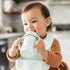 green sprouts Unisex Baby Scoop Silicone Bib, Light Spice...
