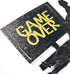 Game Over Cake Topper for Wedding Party Decorations, Funny Bride and Groom Cake Decor, Wedding Reception, Engagement Party Supplies (Double-sided ...