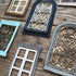 Door Window Cutting Die Cuts, DIY Crafts Template Door Window Scrapbook Cards Cutting Dies Cut Stencils for DIY Embossing Card Making Decorative P...