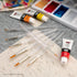 Royal & Langnickel RSET-9158 Royal Zip N' Close Gold Taklon Clear Acrylic Handle Detail Brush Set, 10.5 x 3.9 x 0.5, Multicolor, 7-Piece...