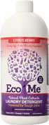 Eco-me Plant Based Concentrated Laundry Detergent, Clear Citrus Berry 32 Fl Oz (Pack of 1)...