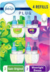 Febreze Odor-Fighting Fade Defy PLUG Air Freshener, Gain Moonlight Breeze, Gain Original, 0.87 fl. oz. Oil Refills, 4 Refills (2 of Each)...