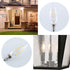 12V Candelabra LED Light Bulb Low Voltage 25 watt Equivalent, 12V LED Bulb E12 3000K 24volt Candelabra Light Bulbs for RV, 6 Pack...