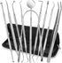 Dental Tools,10 Pcs Plaque Remover for Teeth, Stainless Steel Dental Hygiene Tool Set with Dental Pick for Teeth Cleaning Kit, Tooth Scraper, Tong...