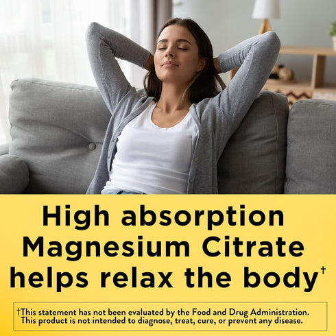 Nature Made Magnesium Citrate 250 mg per serving, Magnesium Supplement for Muscle, Nerve, Bone and Heart Support, 60 Softgels, 30 Day Supply...