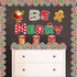 Merry Christmas Boho Rainbow Cut-Outs Be Merry Classroom Bulletin Board with Borders Set Bohemian Rainbow Cut Outs Winter Xmas Cardboard Paper Cut...