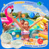 Reusable Water Balloons for Kids-12 PCS Refillable Water Ball Quick Fill Splash Balls for Summer Beach Toys Outdoor Activities Pool Toy for Boys G...