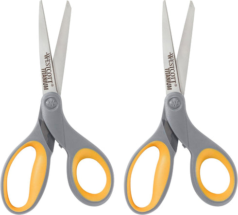 Westcott 8" Titanium Bonded Scissor Ceramic Cutter 4pk (17994)...
